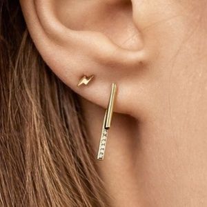 Baublebar CATENA 18K GOLD VERMEIL EARRING SET DUO